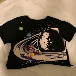 Space Monster Crop Top